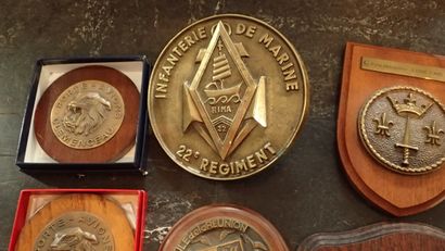 9 tapes de bouche militaire, certaine sur...
