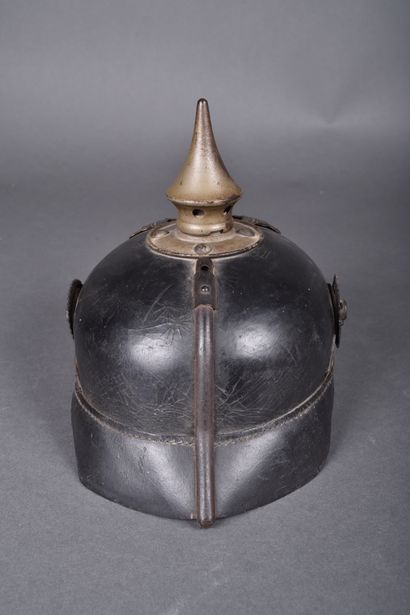 Casque à pointe mod 15 pour la Prusse, belle...
