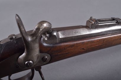Fusil de dragon modèle 1853.
Platine arrière...