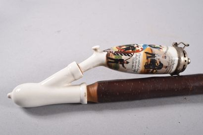 All- Pipe de réserviste Le fourneau en porcelaine...