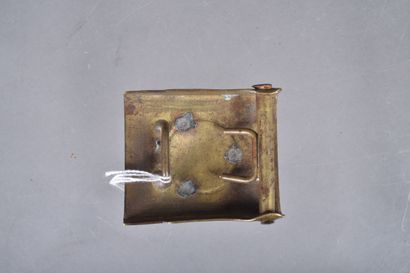 Prusse. Boucle de ceinturon mod 1845, complète,...