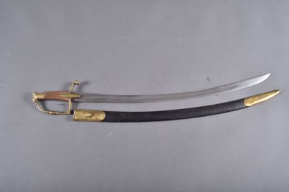 Sabre d’officier d’infanterie vers 1800.
Monture...
