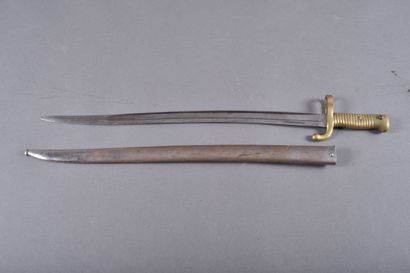 Baïonnette type 1866 pour fusil à double...