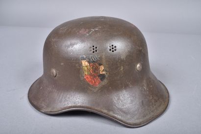 Casque allemand de type Gladiateur, peint...