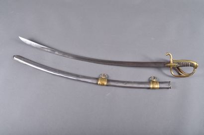 Sabre d’officier de cavalerie légère modèle...
