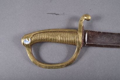 Sabre de troupe d’infanterie dit briquet...