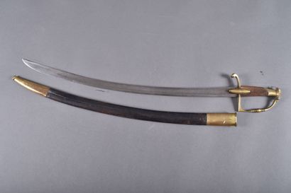 Sabre d’officier d’infanterie vers 1800.
Monture...