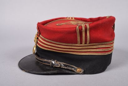 Képi de commandant d'infanterie en drap de...