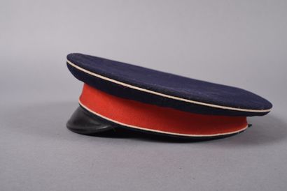 Prusse. Casquette d’officier, feldmütze mod...