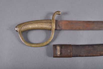 Sabre de troupe d’infanterie dit briquet...