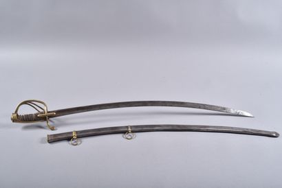 Sabre d’officier de cavalerie légère type...