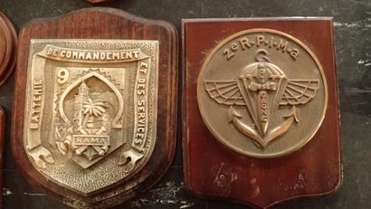 9 tapes de bouche militaire, certaine sur...