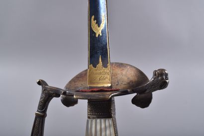 Épée d’officier supérieur, Epoque restauration....