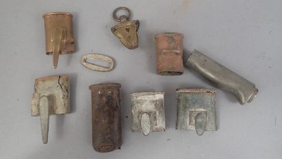 Ensemble de pièces de fourreau pour baïonnette,...