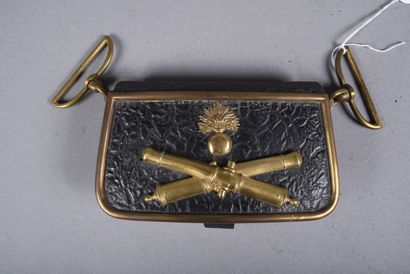 Coffret de Giberne d’artilleur. BE