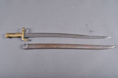 Baïonnette type 1866 pour fusil à double...