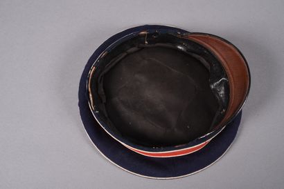 Prusse. Casquette d’officier, feldmütze mod...