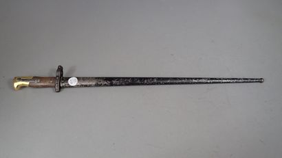 Baïonnette française modèle 1874 Gras. Poignée...