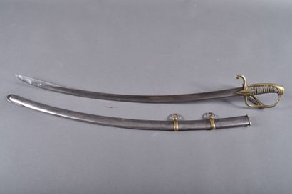 Sabre d’officier de cavalerie légère modèle...