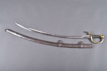Sabre d’officier de troupe de canonniers...