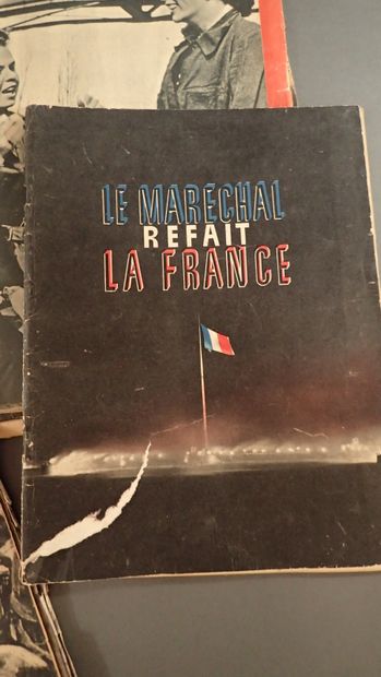 7 numéros de la revue de propagande allemande...