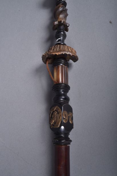 Grande pipe à fourneau en porcelaine du Fahrer...