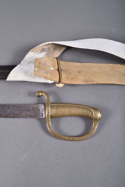 Sabre de troupe d’infanterie dit briquet...