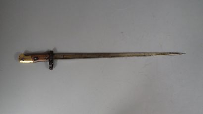 Baïonnette française modèle 1874 Gras. Poignée...