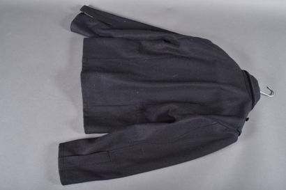 Reproduction de blouson Panzer en drap noir....