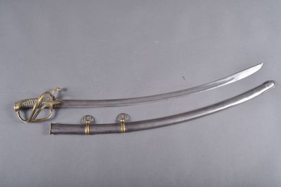 Sabre d’officier de cavalerie légère modèle...