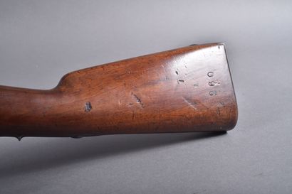 Fusil de dragon modèle 1853.
Platine arrière...