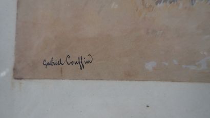 Gabriel COUFFIN, Ecole française du XXème...