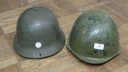 Coque de casque soviétique Ssh 40, en acier...