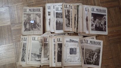 LE MIROIR, revues d'époque Première Guerre...