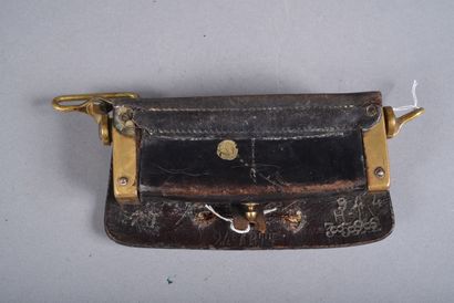 Coffret de giberne troupe, d’artillerie,...