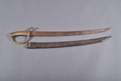 Sabre de troupe d’infanterie dit briquet...