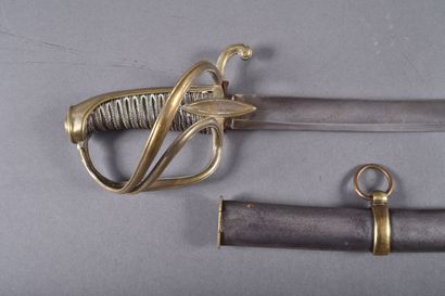 Sabre d’officier de cavalerie légère modèle...