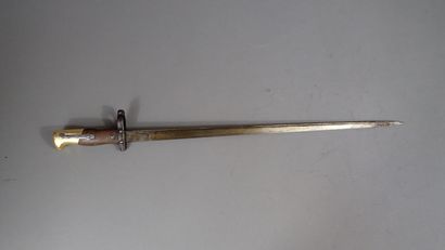 Baïonnette française modèle 1874 Gras. Poignée...