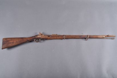 Fusil Snider Enfield.
Platine avant à percussion,...