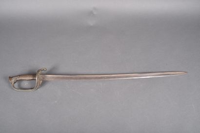 Sabre d’officier d’infanterie modèle 1845.
Monture...