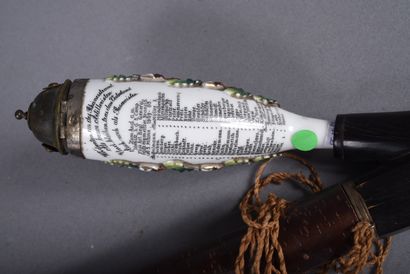 Pipe en porcelaine du réserviste artilleur...