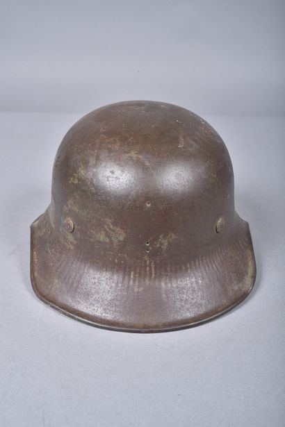 Casque allemand de type Gladiateur, peint...