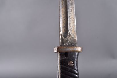 Baïonnette allemande modèle 1884-98. Poignée...