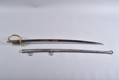 Sabre de cavalerie légère modèle 1816.
Monture...