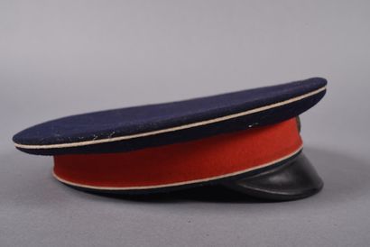 Prusse. Casquette d’officier, feldmütze mod...