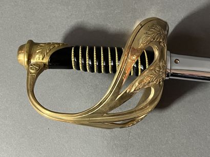 Sabre d’officier modèle 1923. Poignée en...