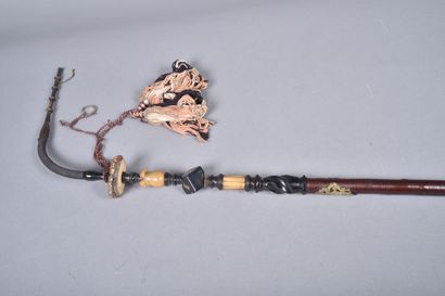 Grande pipe à fourneau en porcelaine du réserviste...