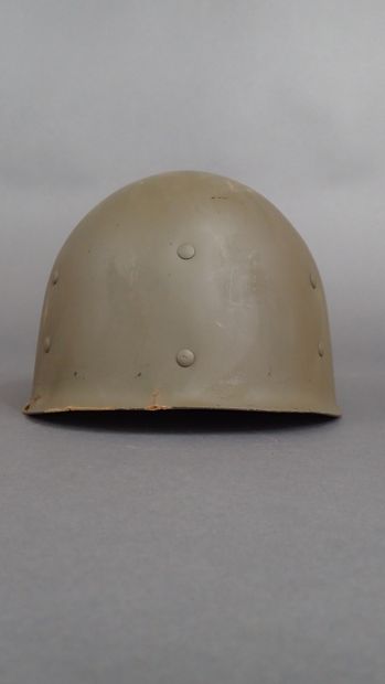 Sous casque américain M1 en fibre pressée,...