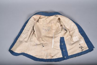 Dolman 1874 troupe de hussard en drap bleu...