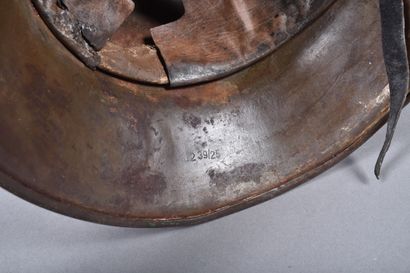 Casque allemand de type Gladiateur, peint...